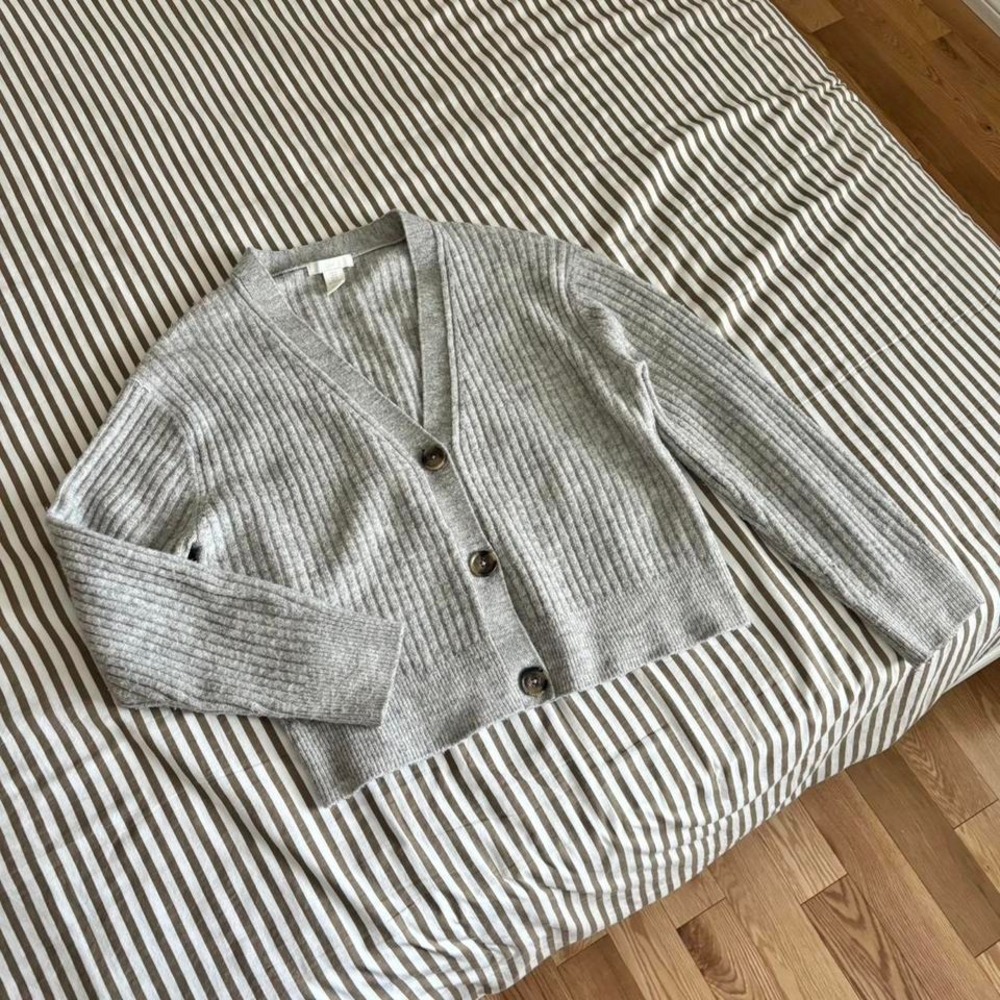 BUTTON UP CARDIGAN - Picture 2 of 2